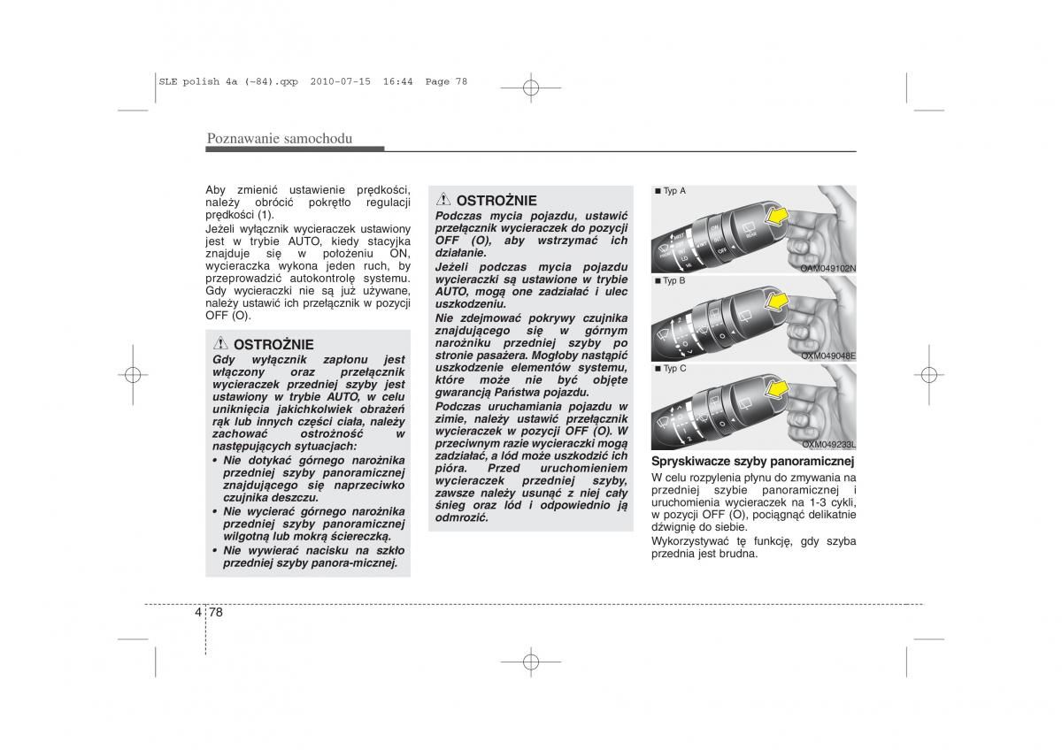 Kia Sportage III instrukcja obslugi / page 163