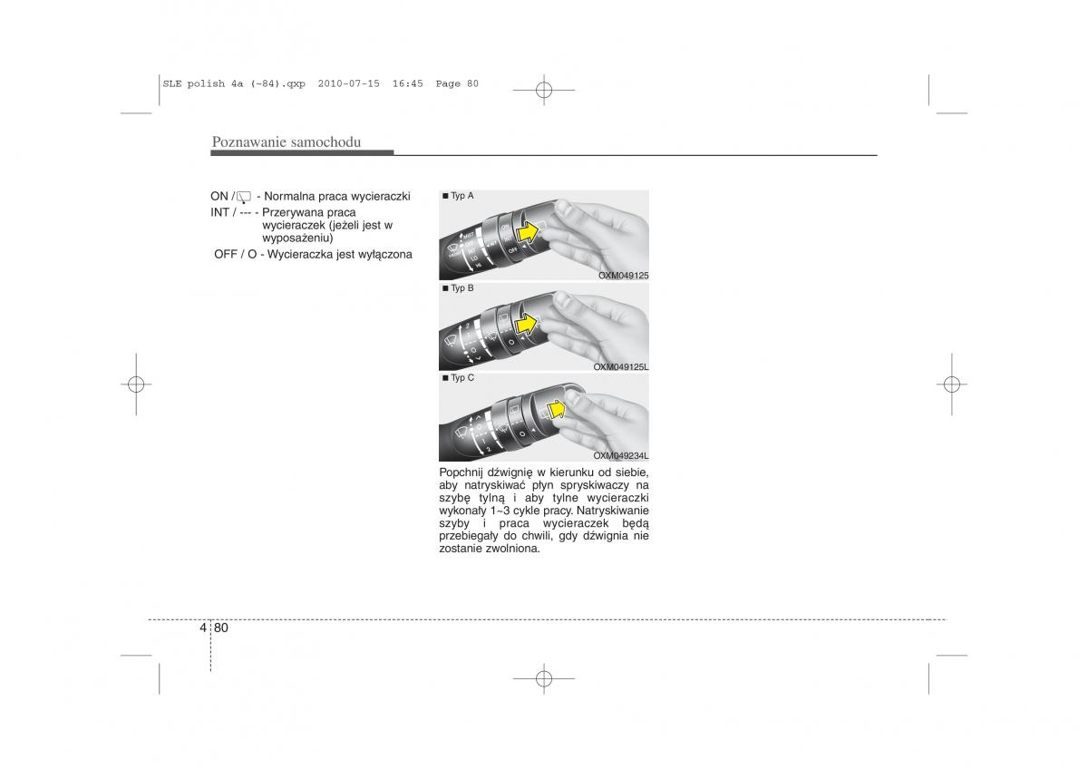 Kia Sportage III instrukcja obslugi / page 165