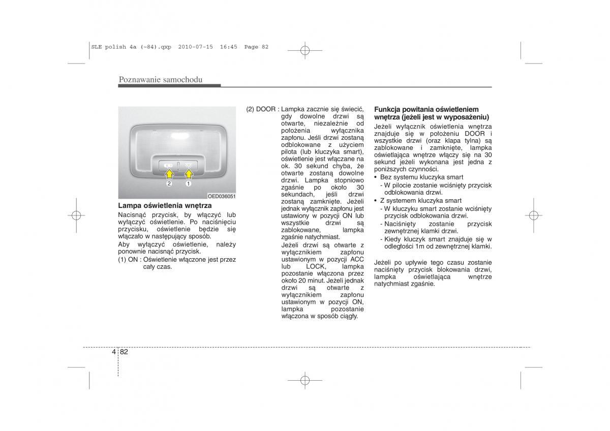 Kia Sportage III instrukcja obslugi / page 167