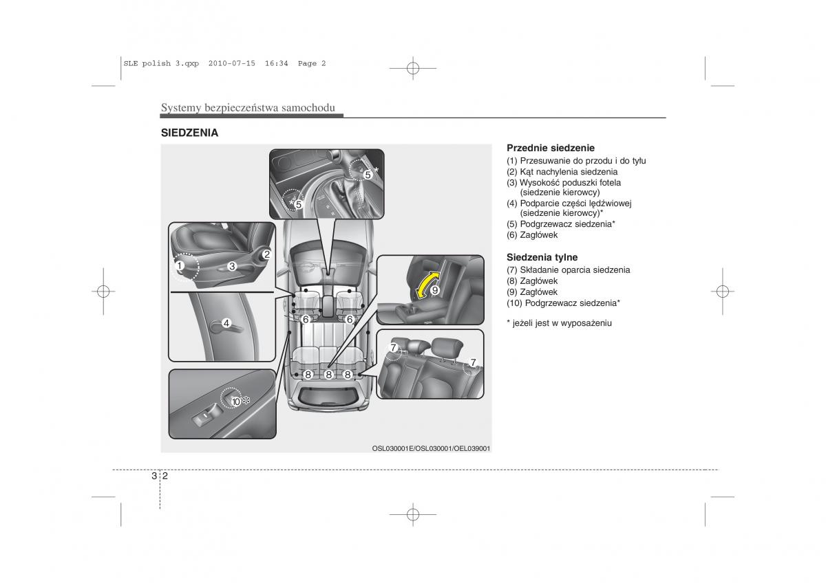 manual  Kia Sportage III instrukcja / page 17