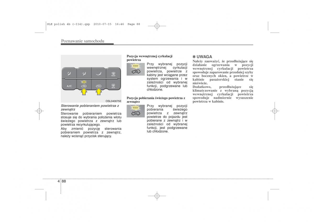 Kia Sportage III instrukcja obslugi / page 173