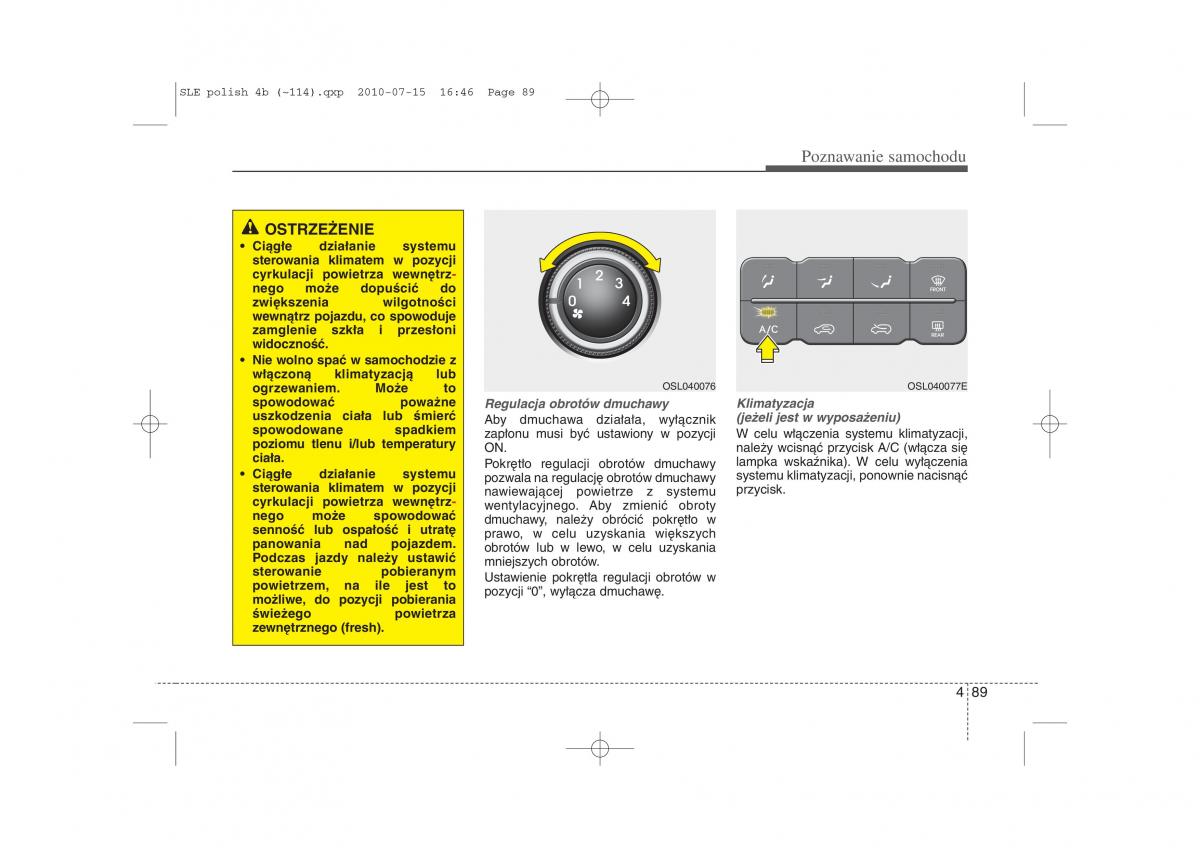 Kia Sportage III instrukcja obslugi / page 174