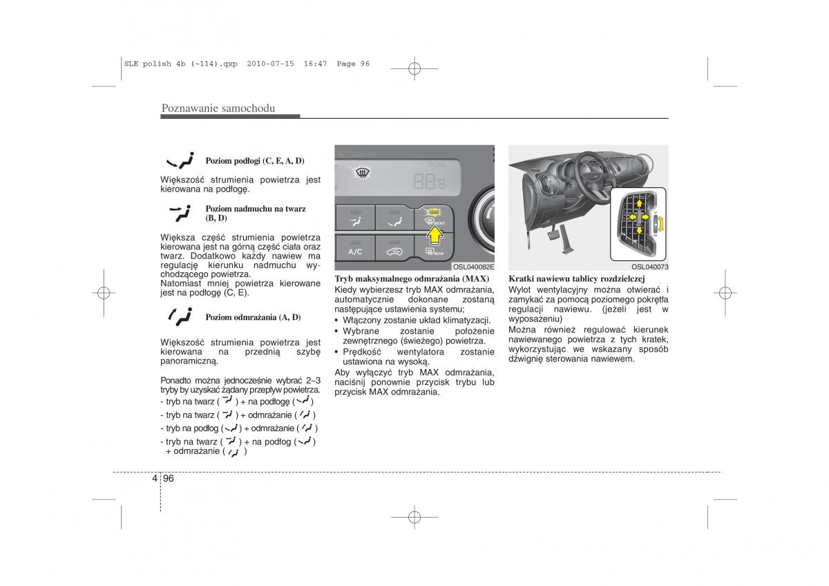 Kia Sportage III instrukcja obslugi / page 181