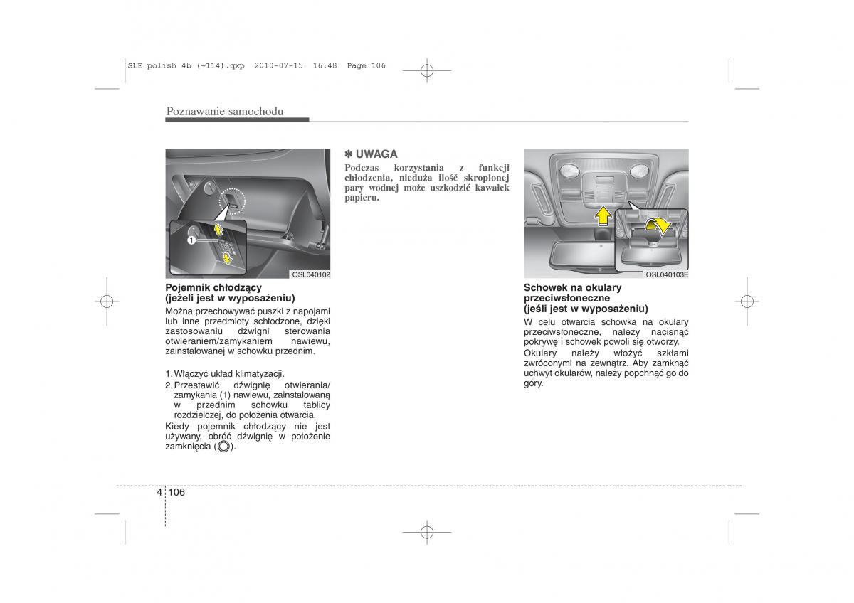 Kia Sportage III instrukcja obslugi / page 191