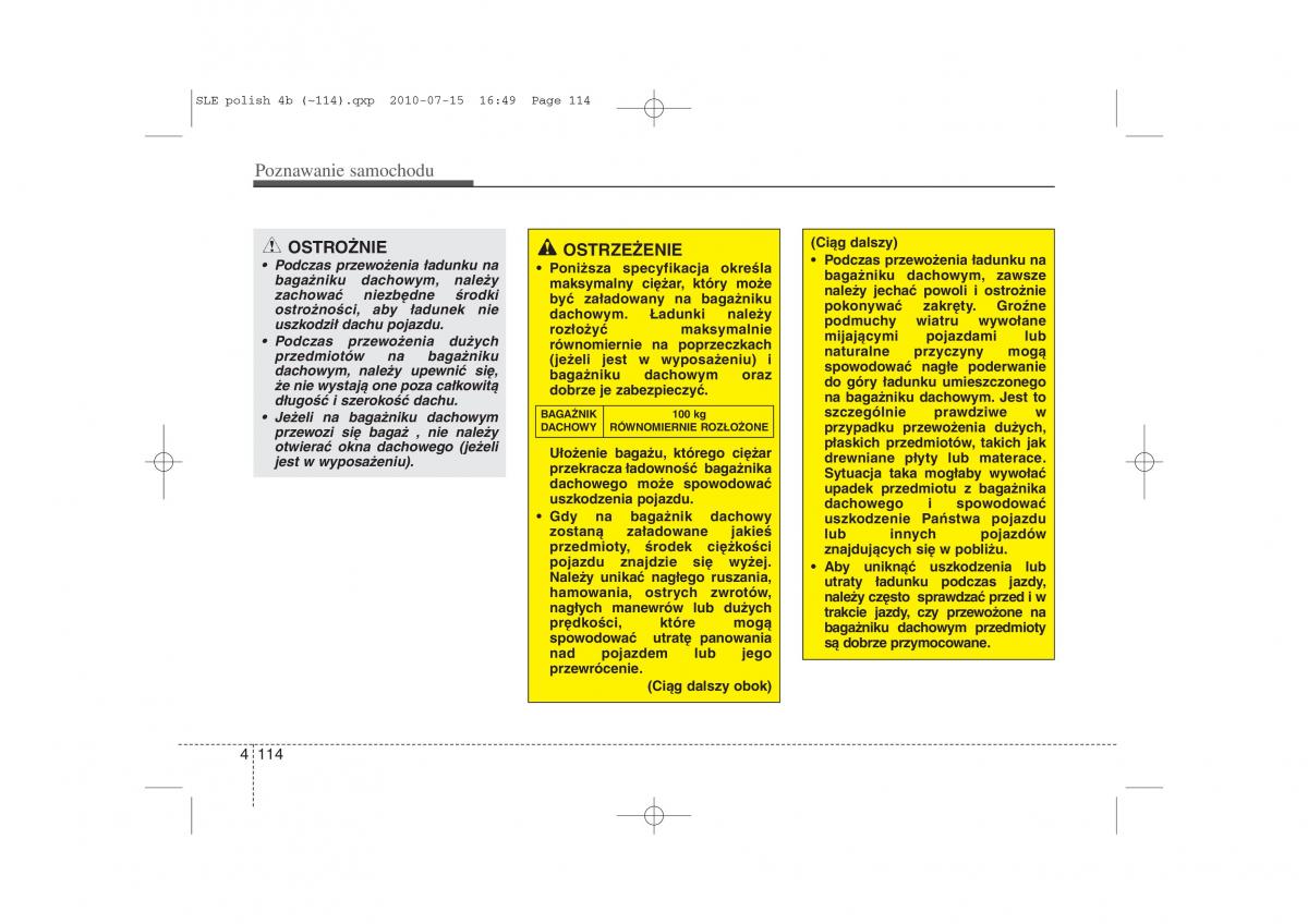 Kia Sportage III instrukcja obslugi / page 199