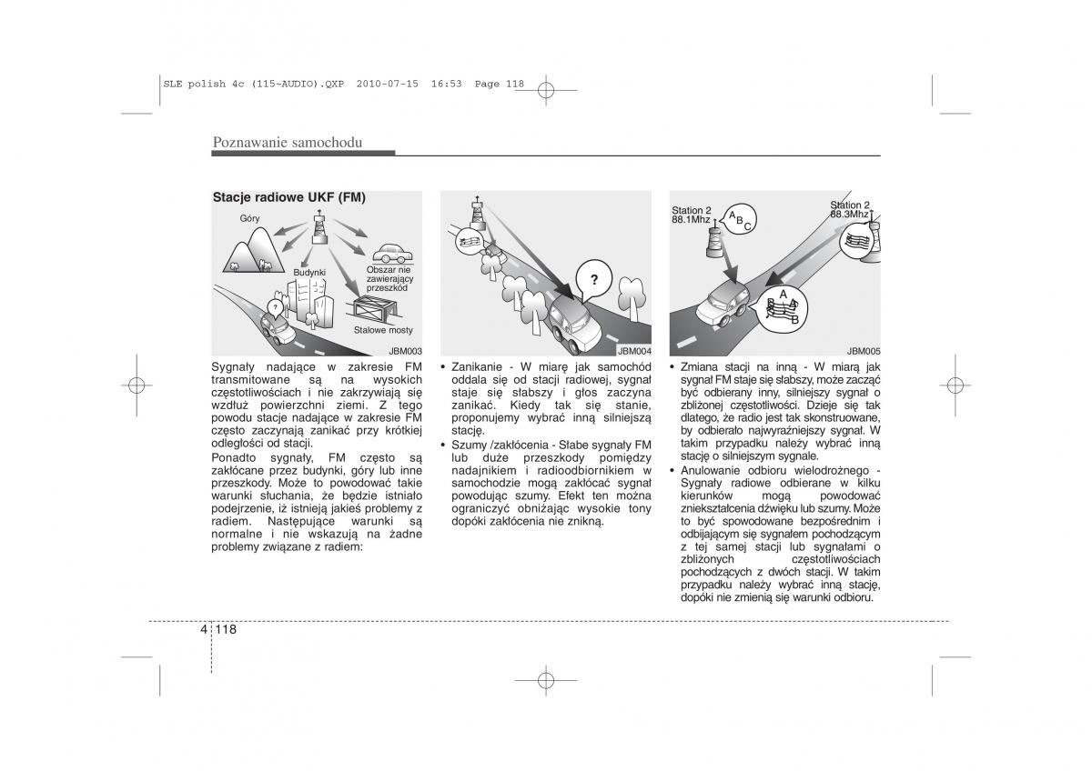 Kia Sportage III instrukcja obslugi / page 203