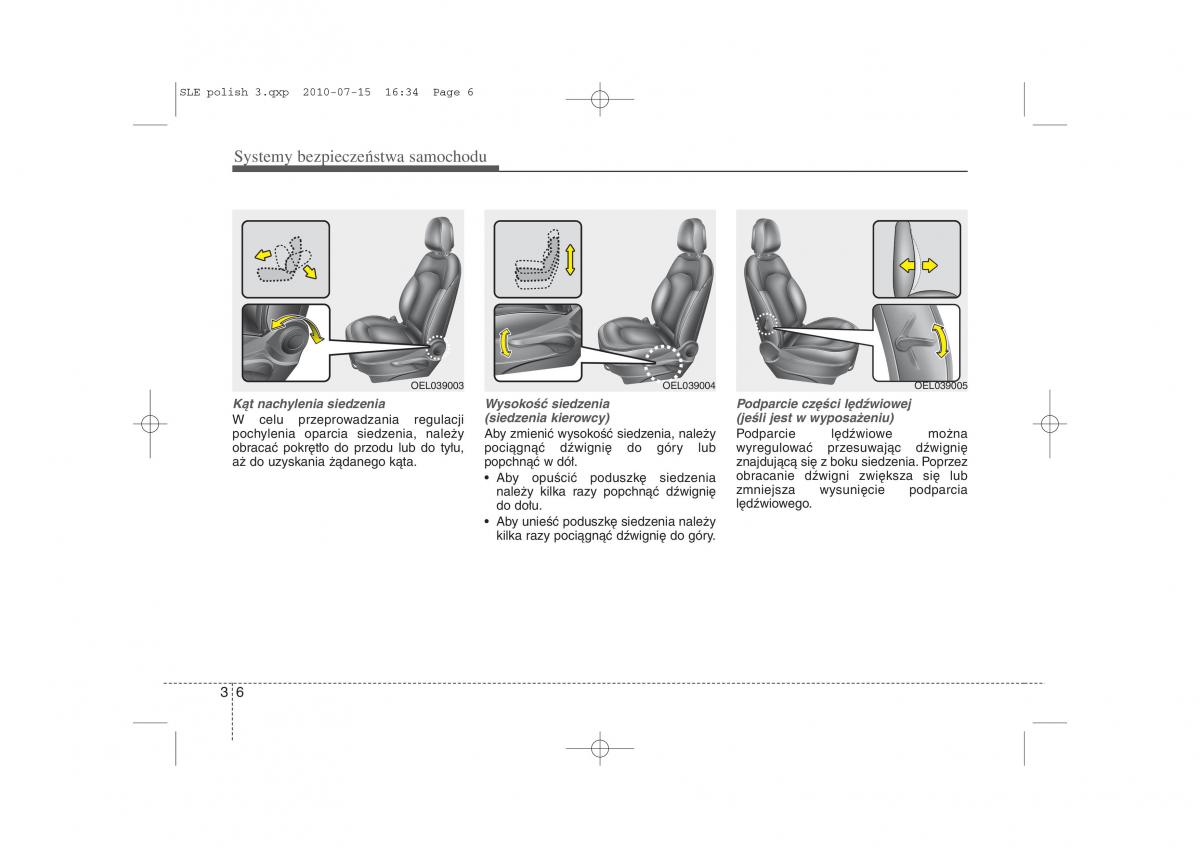 manual  Kia Sportage III instrukcja / page 21