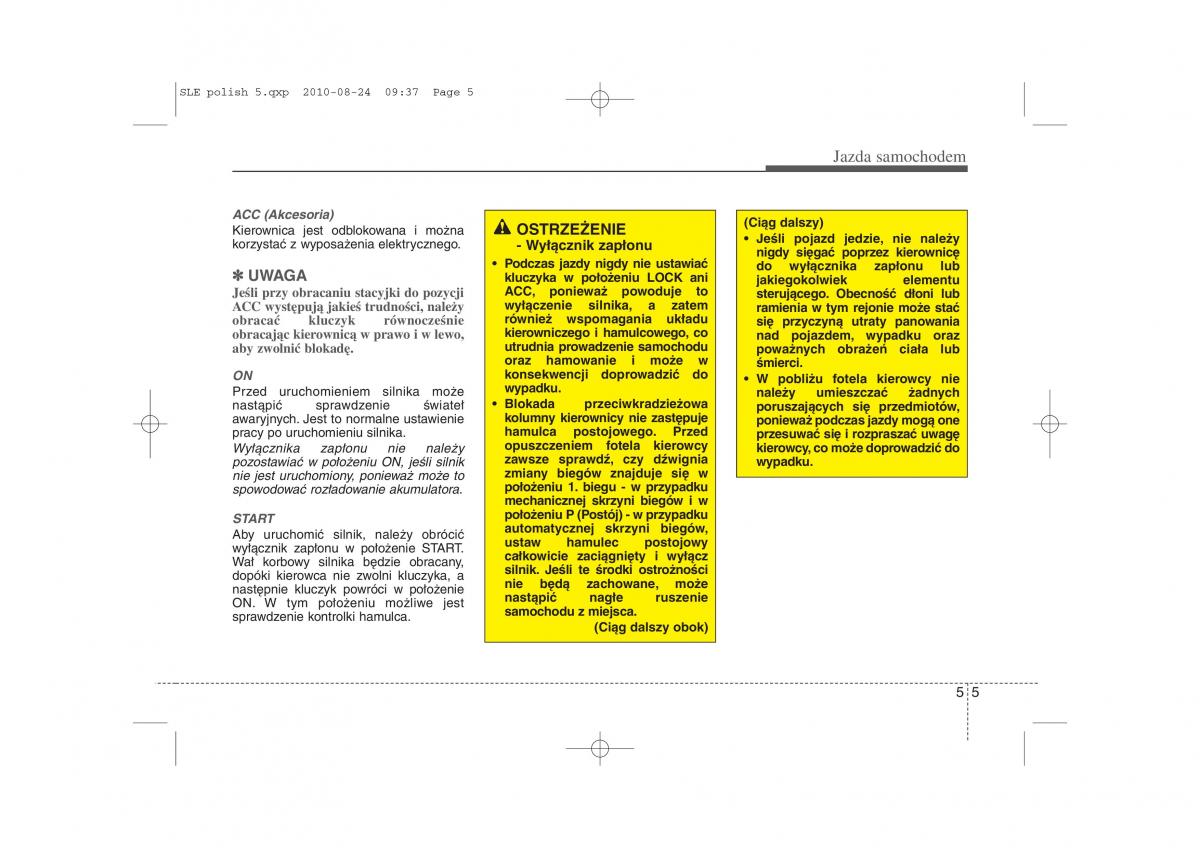 Kia Sportage III instrukcja obslugi / page 238
