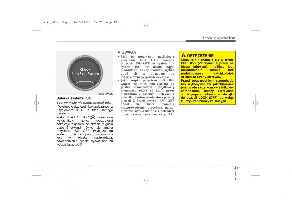 Kia Sportage III instrukcja obslugi / page 250