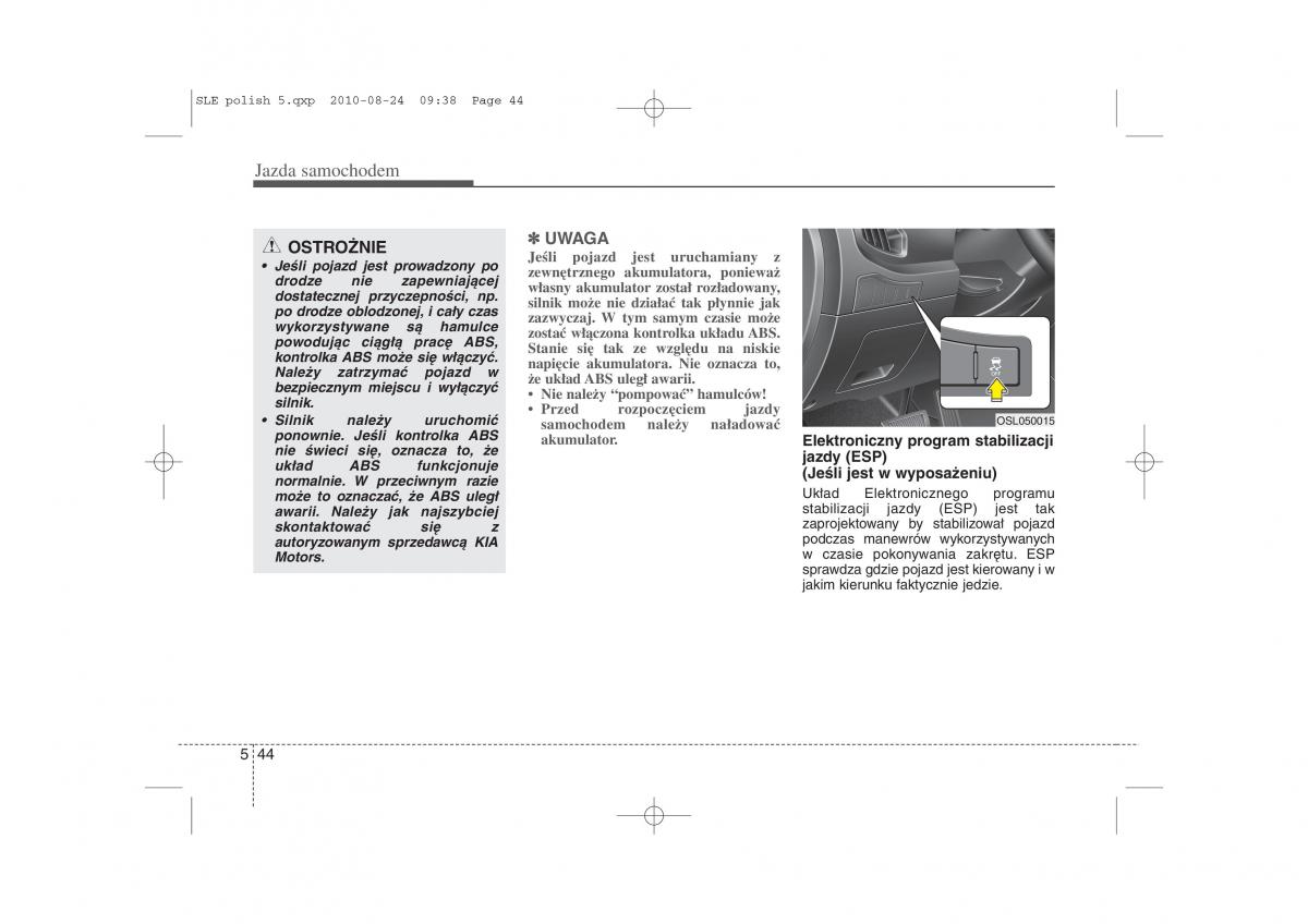 Kia Sportage III instrukcja obslugi / page 277