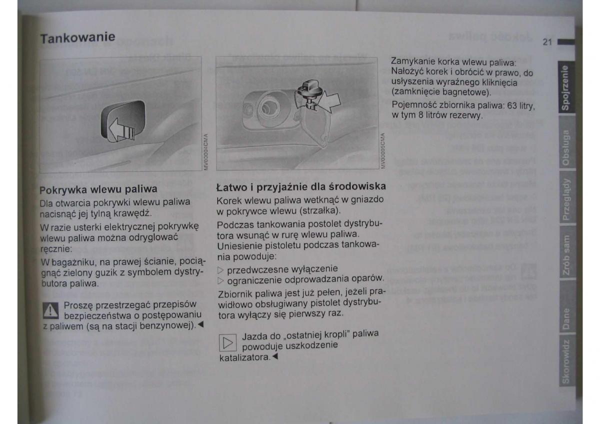 BMW E46 instrukcja obslugi / page 23