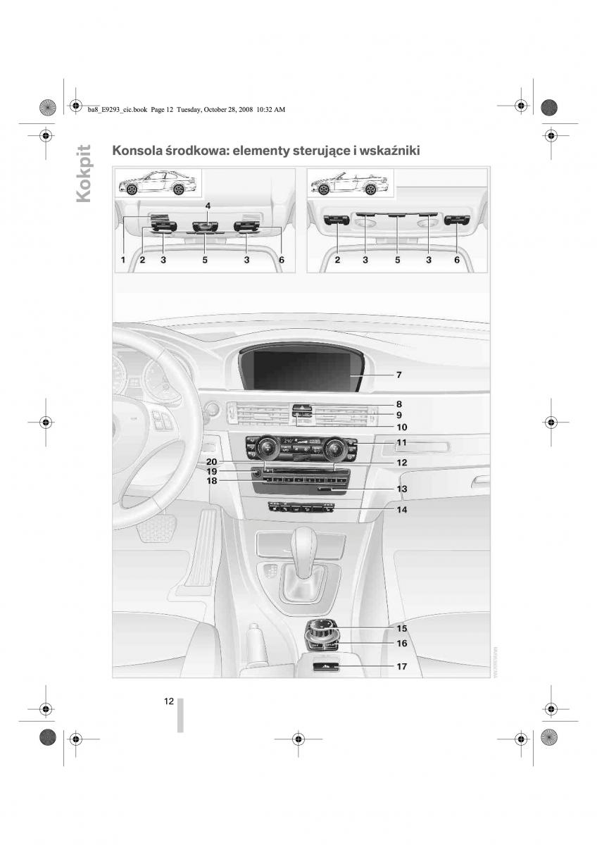 BMW 3 E92 E93 instrukcja obslugi / page 13