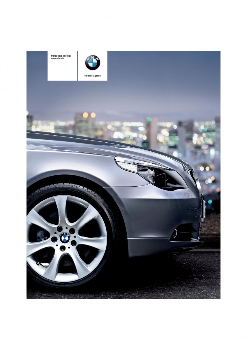 BMW 5 E60 instrukcja obslugi / page 1