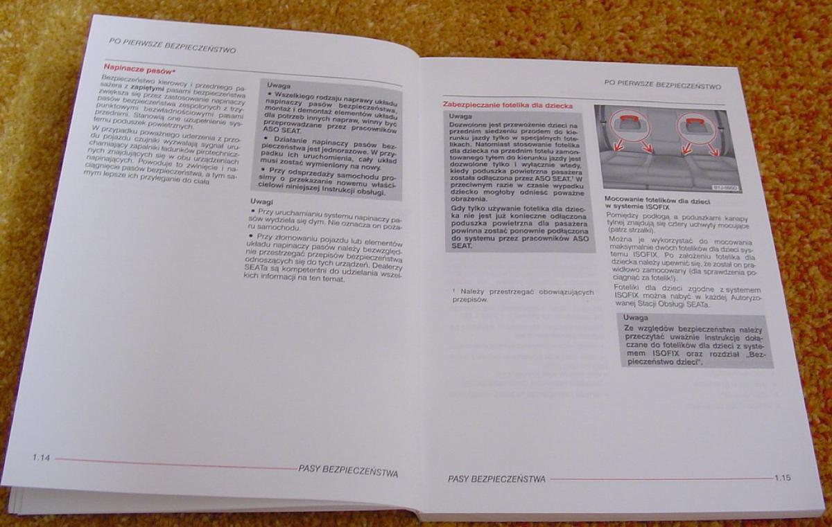 manual  Seat Ibiza II 2 FL instrukcja / page 9