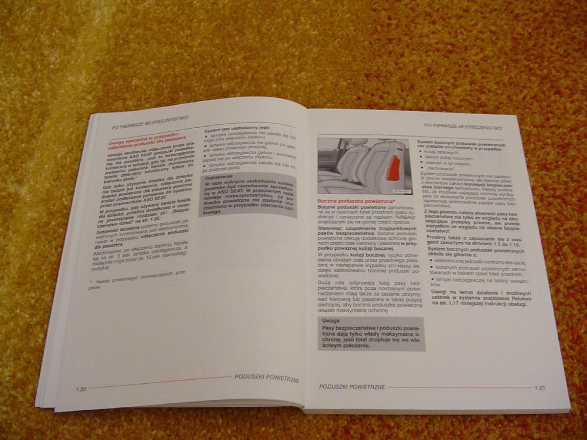manual  Seat Ibiza II 2 FL instrukcja / page 12
