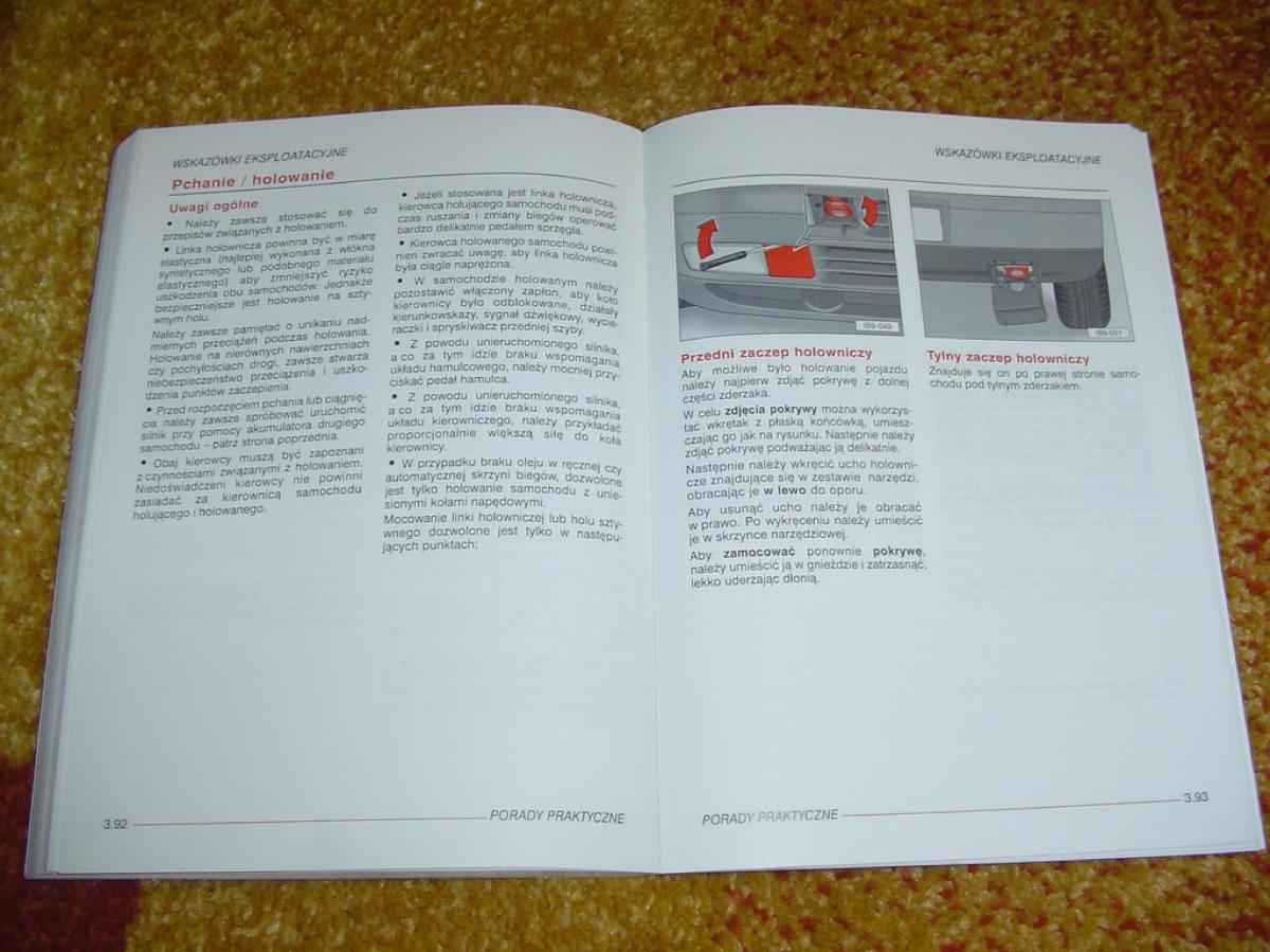 Seat Ibiza II 2 FL instrukcja obslugi / page 121
