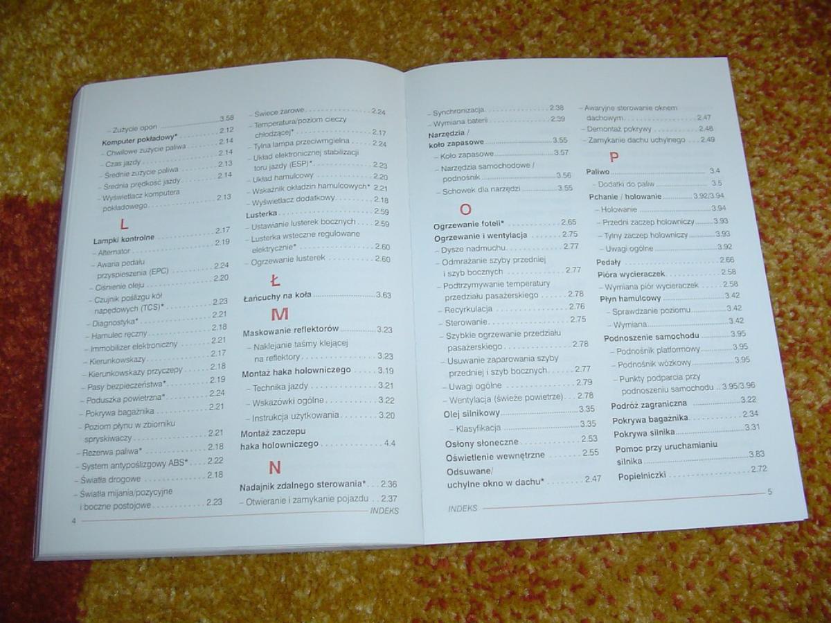 manual  Seat Ibiza II 2 FL instrukcja / page 138