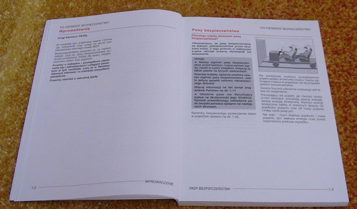 manual  Seat Ibiza II 2 FL instrukcja / page 3