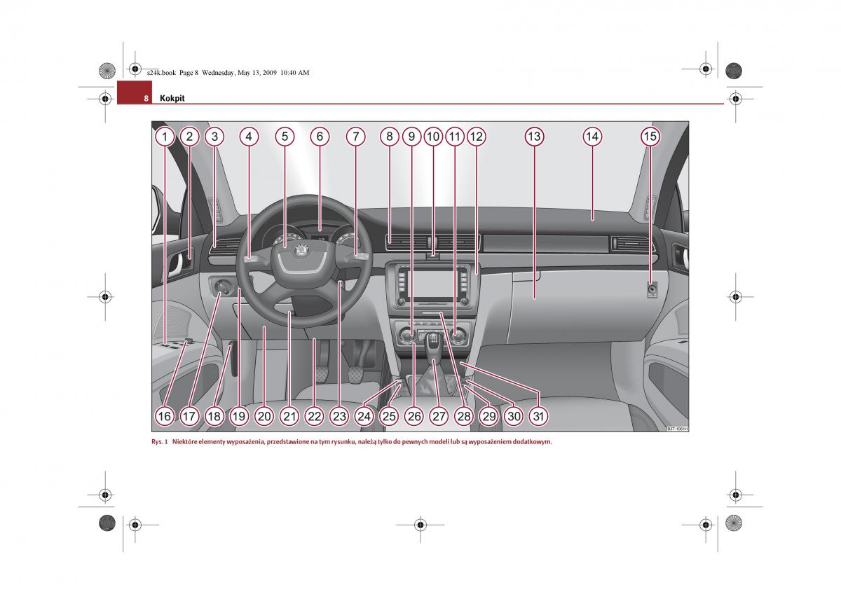 Skoda Superb II 2 instrukcja obslugi / page 8