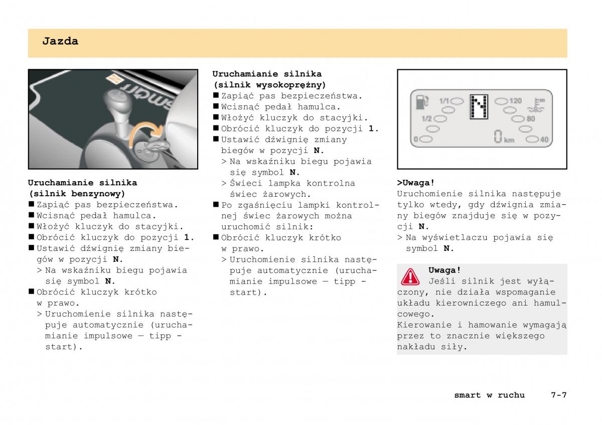 Smart Fortwo I 1 City instrukcja obslugi / page 140