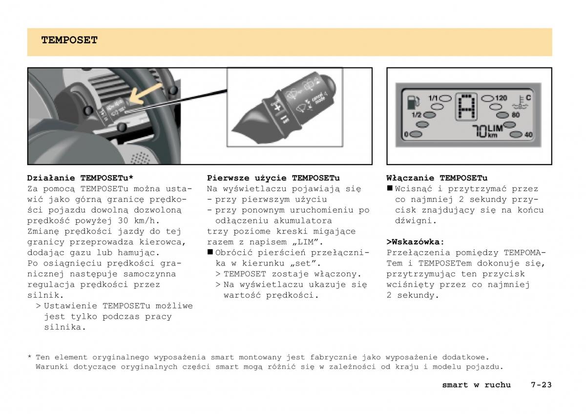 Smart Fortwo I 1 City instrukcja obslugi / page 156