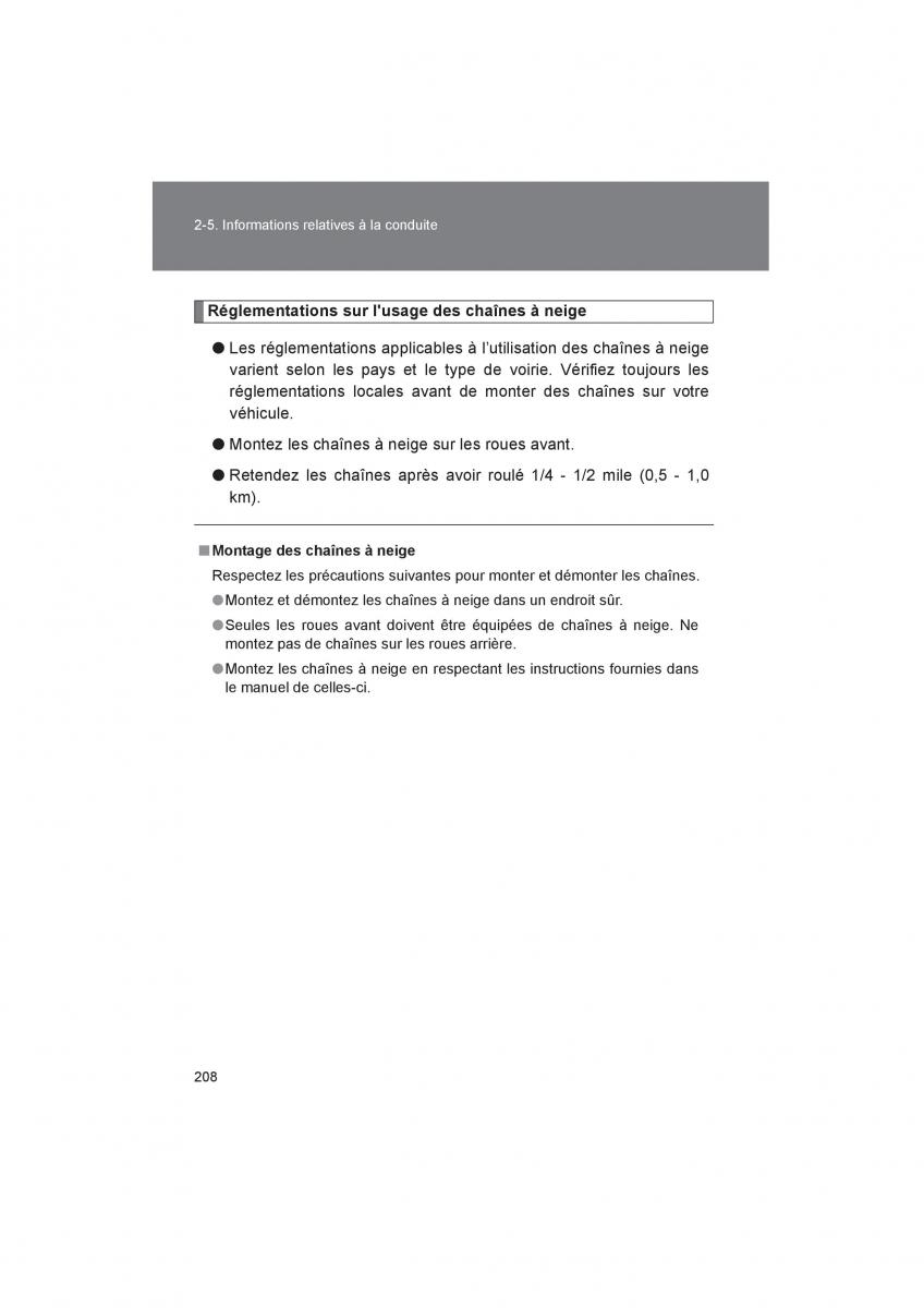 Toyota Corolla XI 11 E160 manuel du proprietaire / page 210