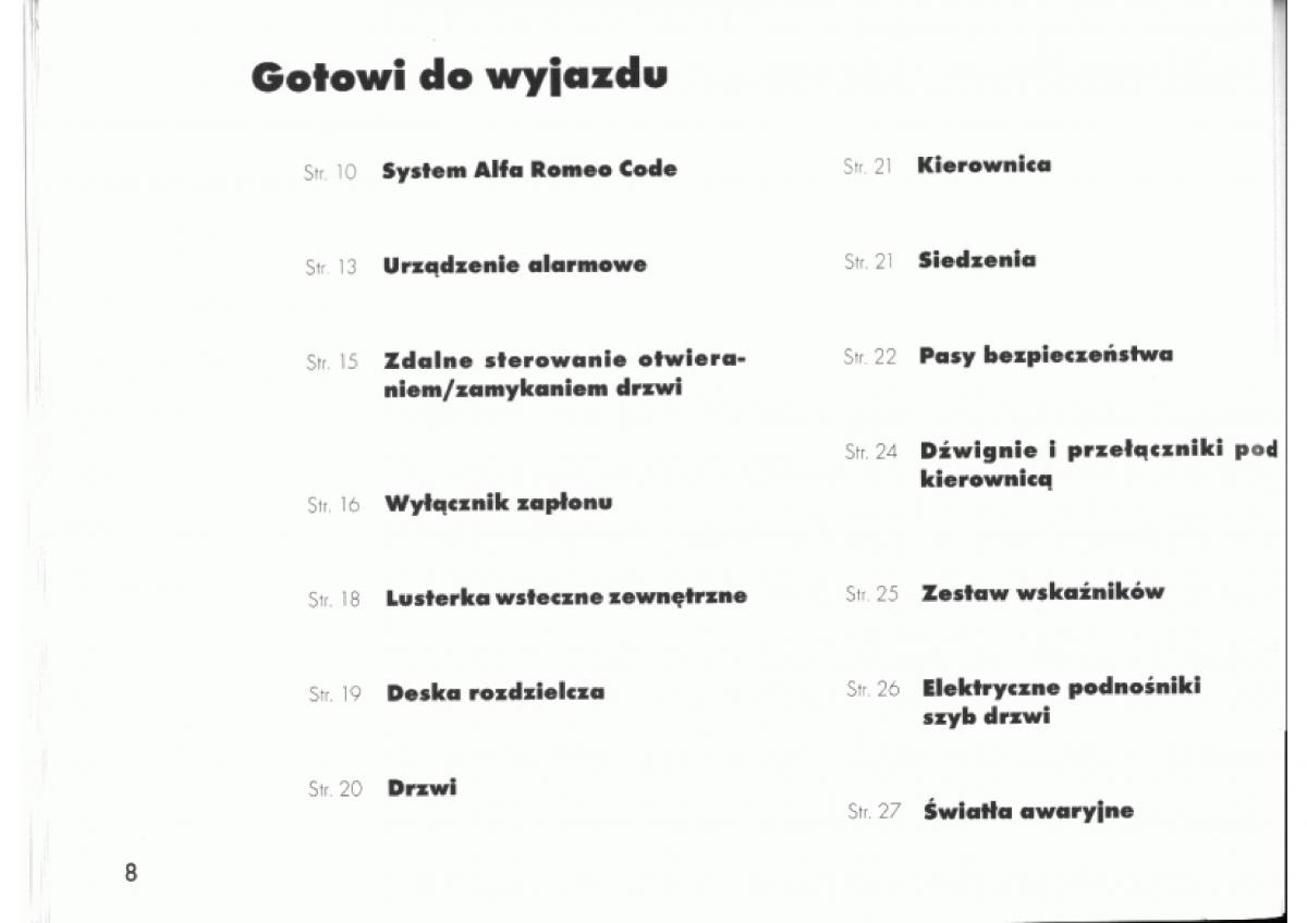 manual  Alfa Romeo 145 146 instrukcja / page 10