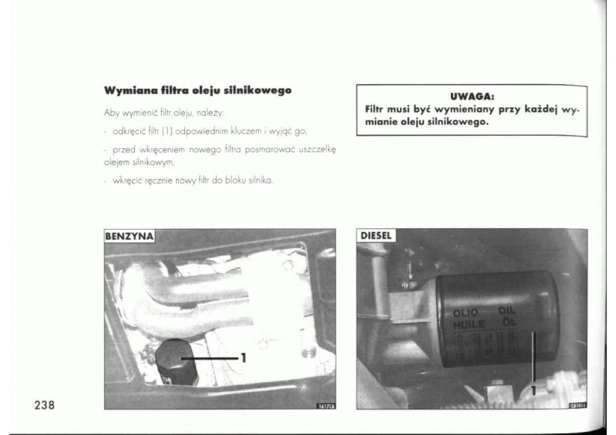 Alfa Romeo 145 146 instrukcja obslugi / page 235