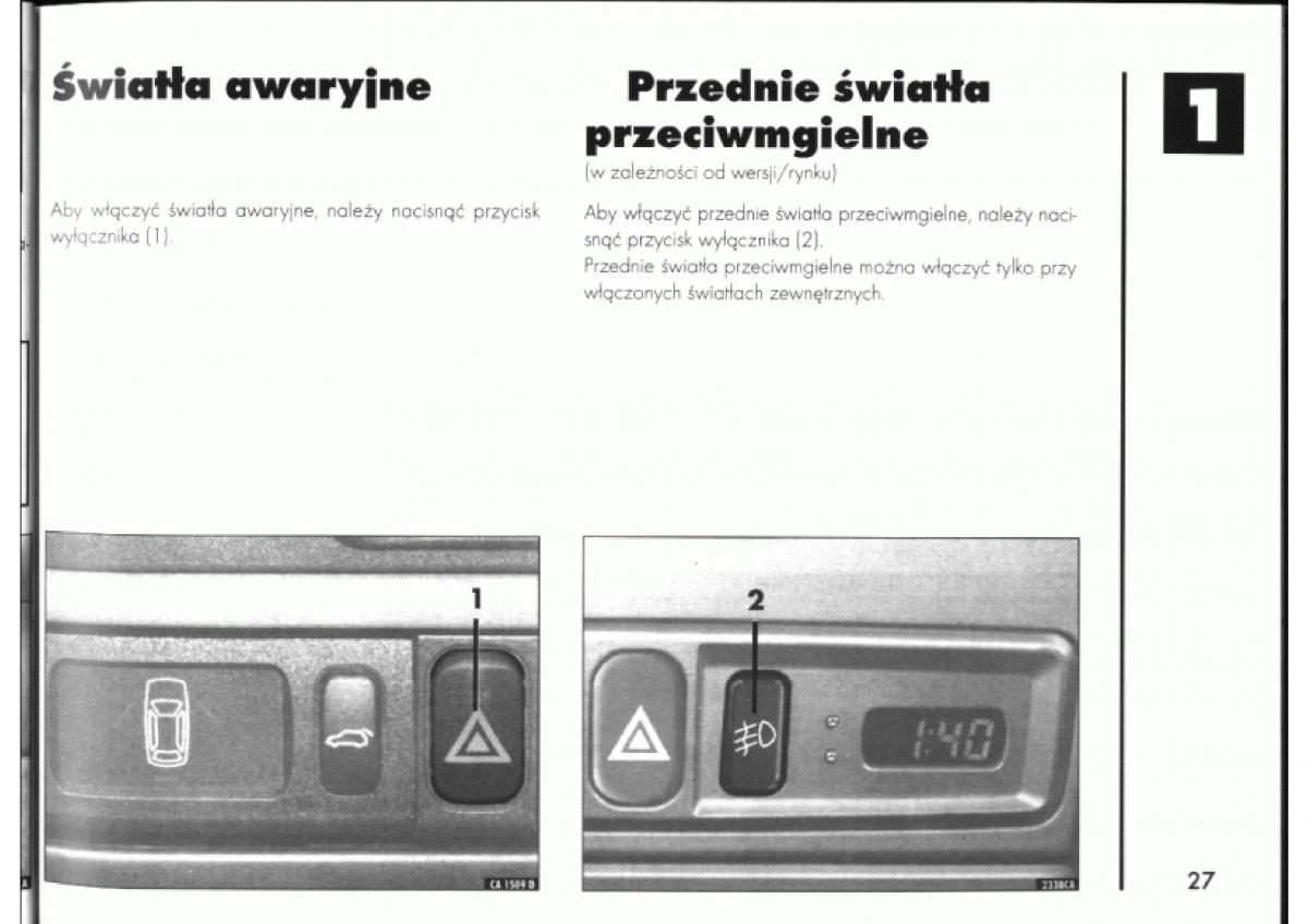 Alfa Romeo 145 146 instrukcja obslugi / page 27