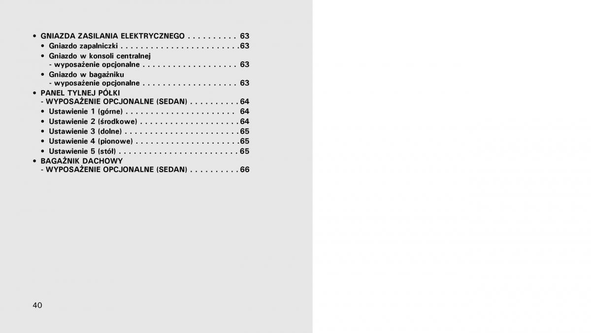 Chrysler PT Cruiser instrukcja obslugi / page 41