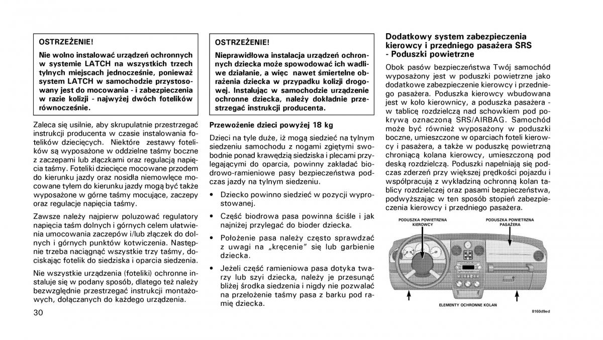 Chrysler PT Cruiser instrukcja obslugi / page 31