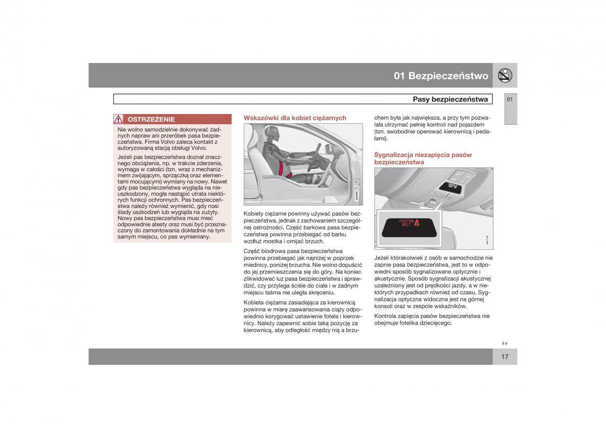 Volvo XC60 instrukcja obslugi / page 20