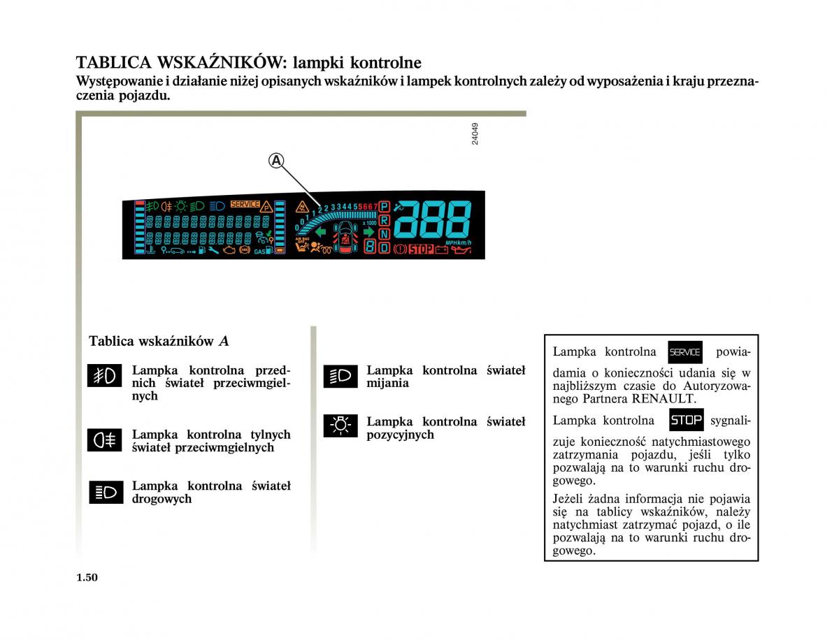 Renault Scenic II 2 Grand Scenic instrukcja obslugi / page 62