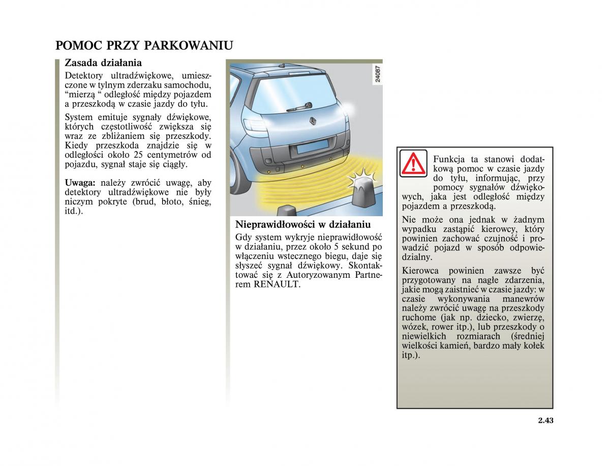 Renault Scenic II 2 Grand Scenic instrukcja obslugi / page 137