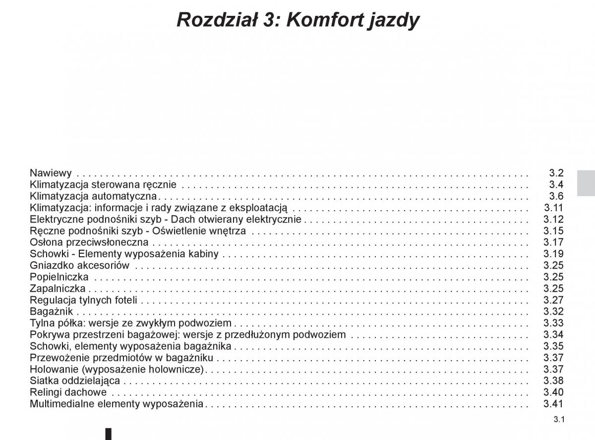 manual Renault Scenic Renault Scenic III 3 instrukcja / page 127