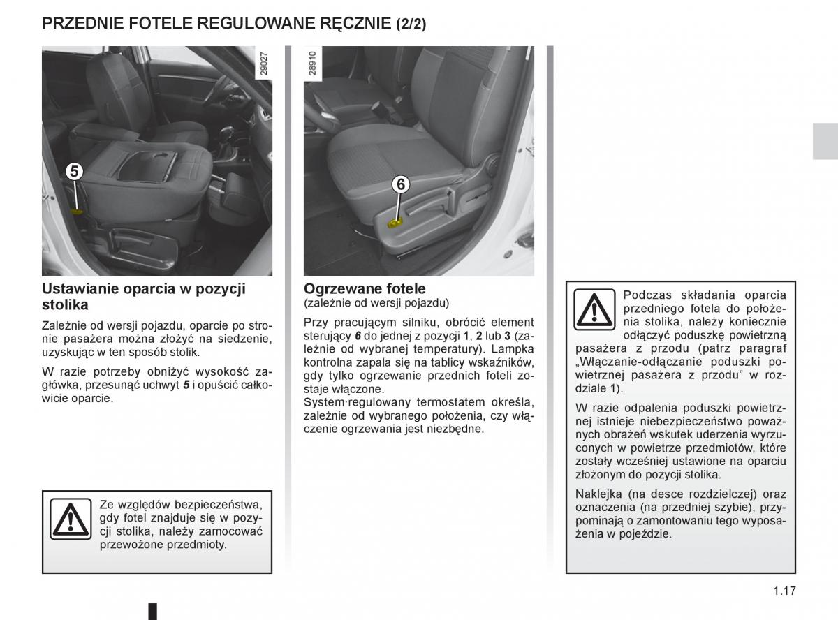 Renault Scenic III 3 instrukcja obslugi / page 23