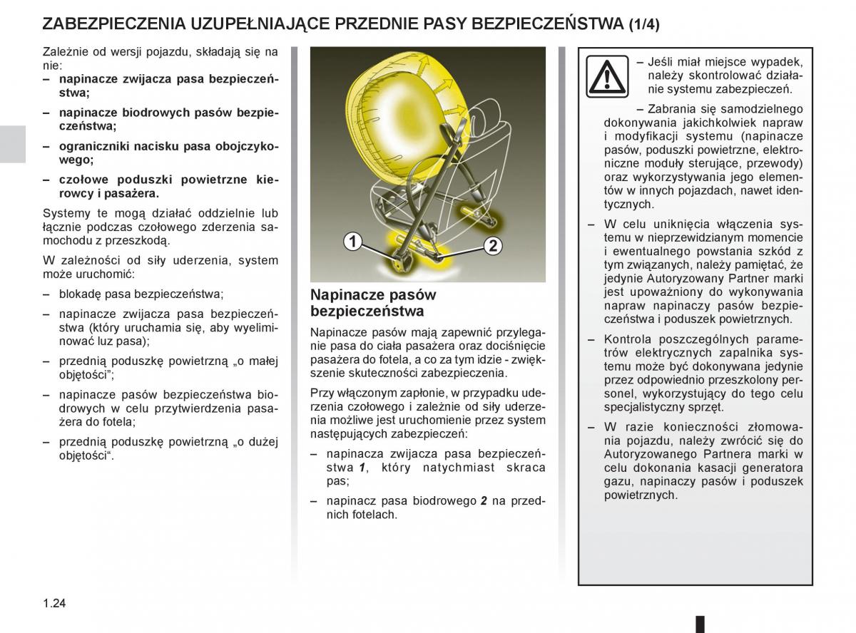 Renault Scenic III 3 instrukcja obslugi / page 30