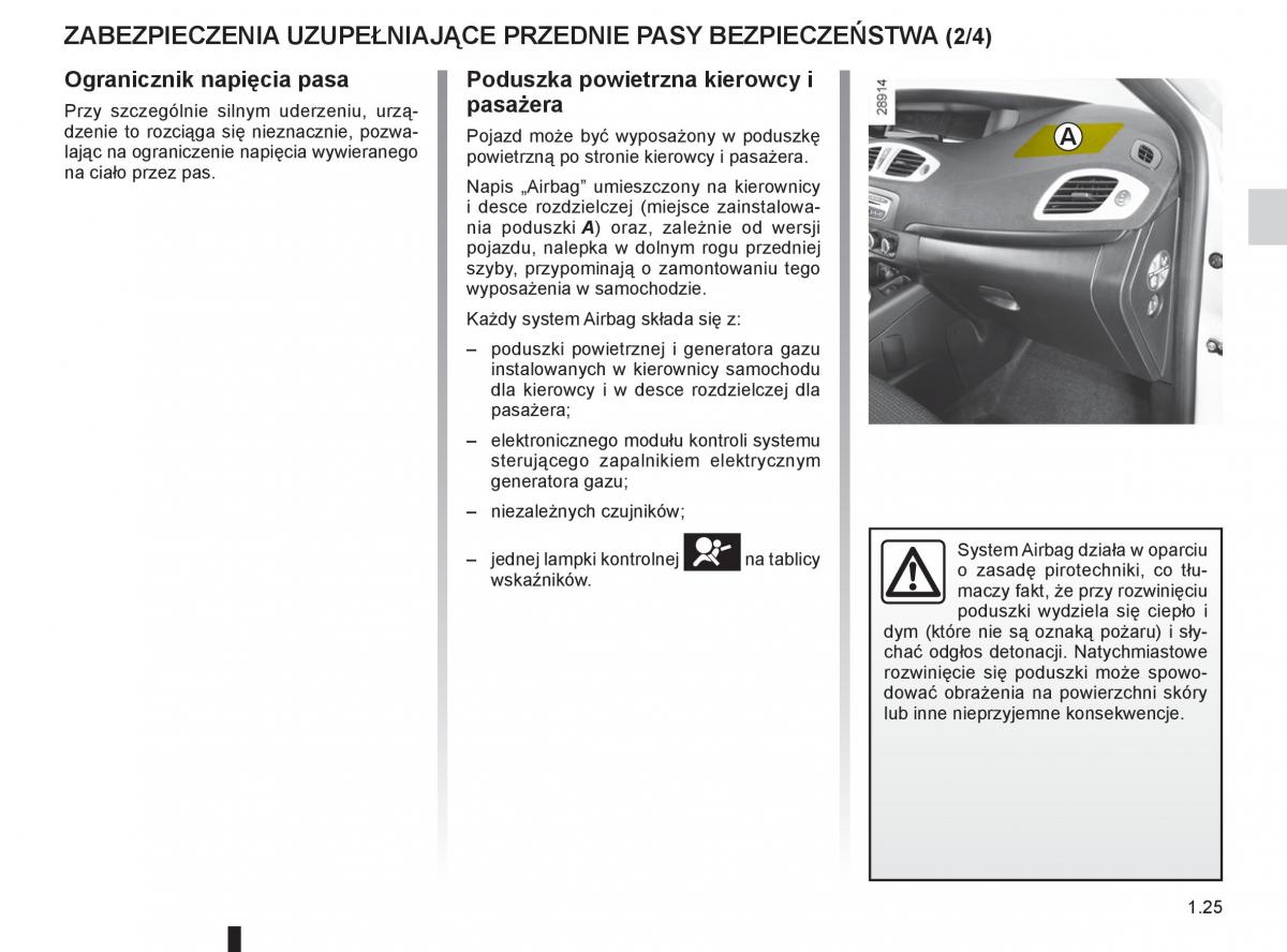 Renault Scenic III 3 instrukcja obslugi / page 31