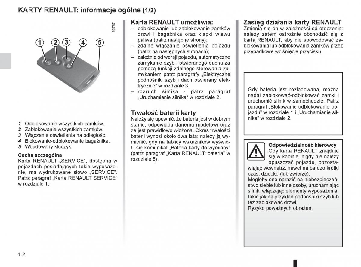 Renault Scenic III 3 instrukcja obslugi / page 8