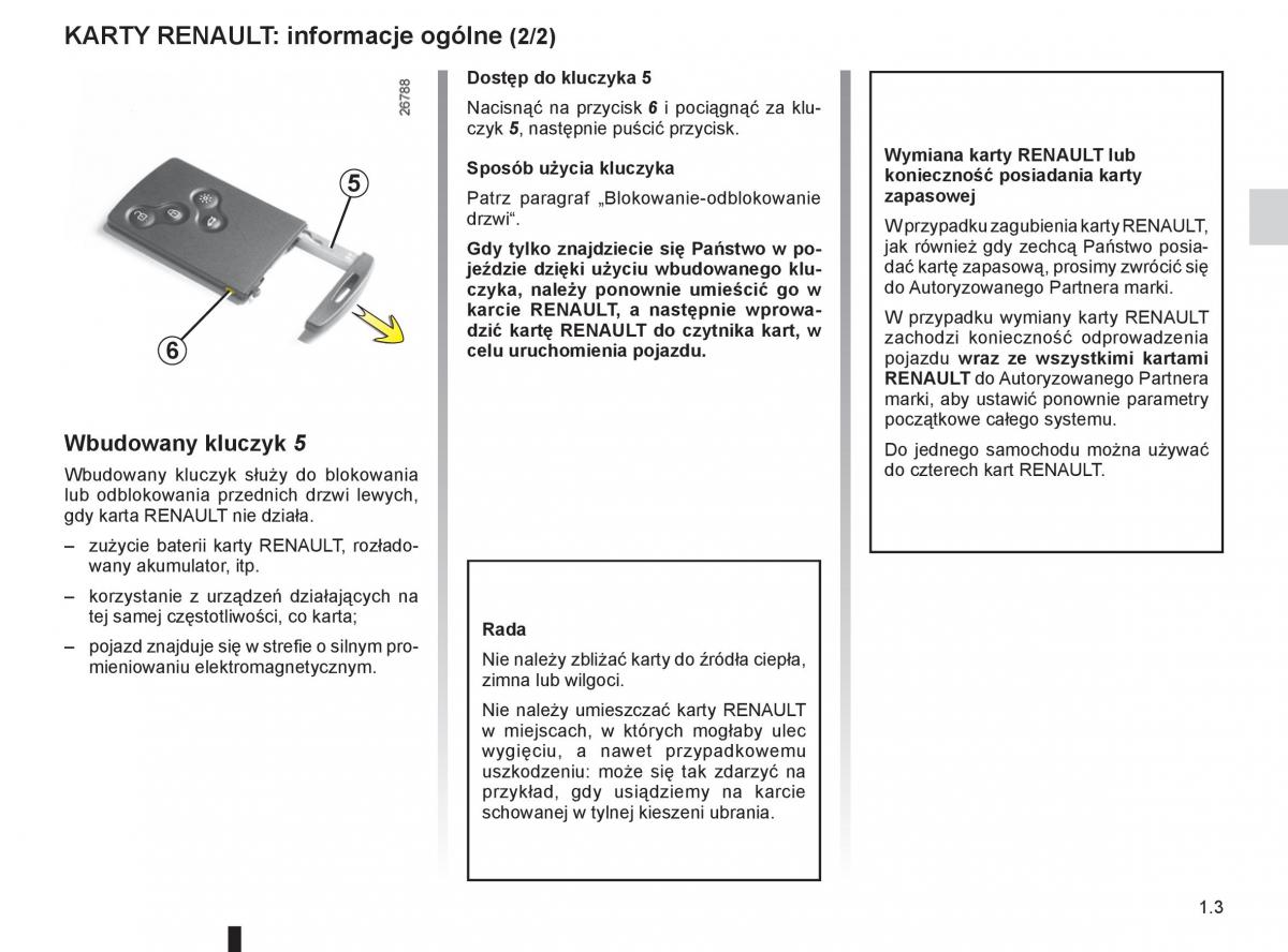 Renault Scenic III 3 instrukcja obslugi / page 9