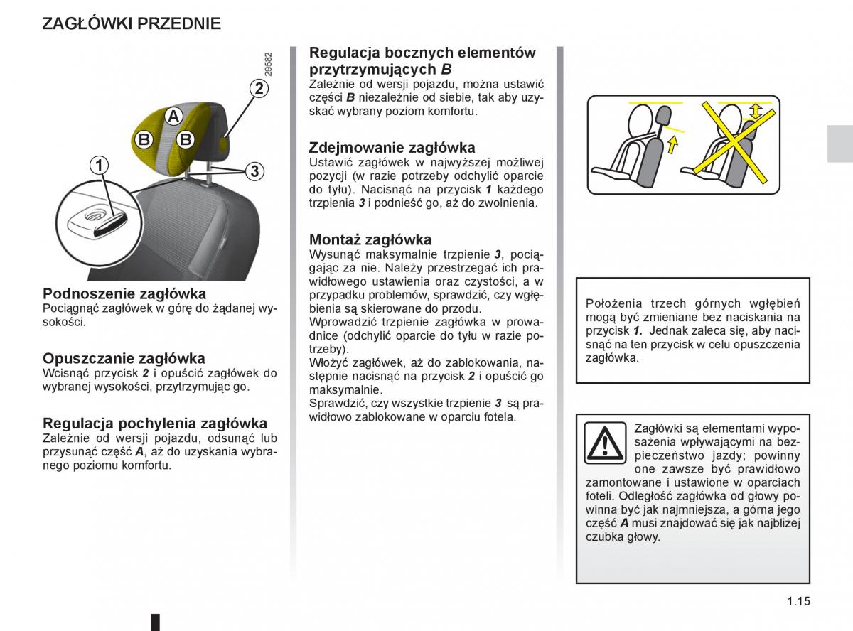 Renault Scenic III 3 instrukcja obslugi / page 21