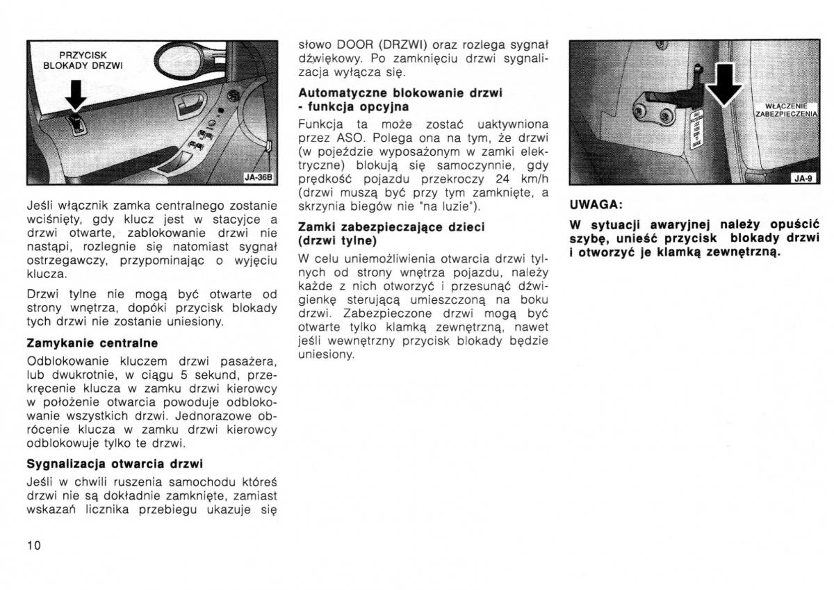 manual  Dodge Stratus I 1 instrukcja / page 9
