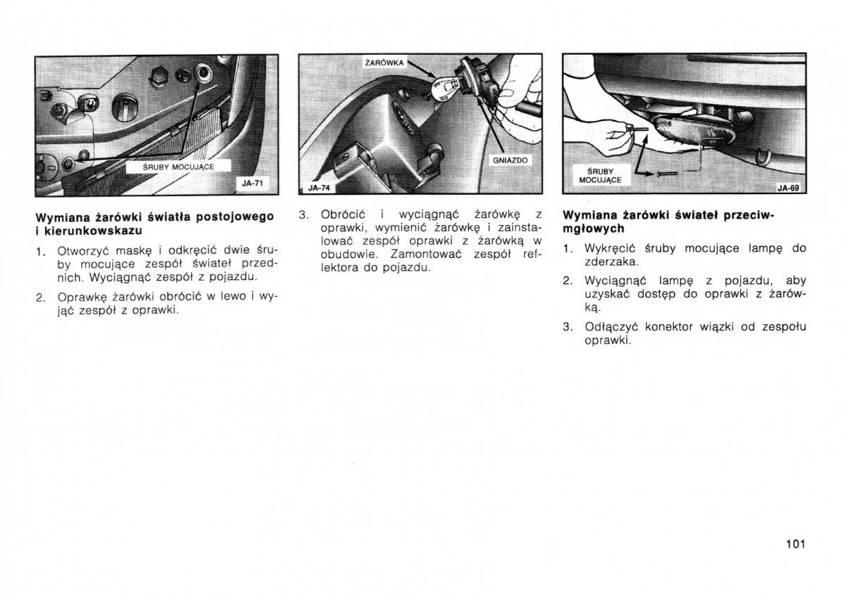 Dodge Stratus I 1 instrukcja obslugi / page 93
