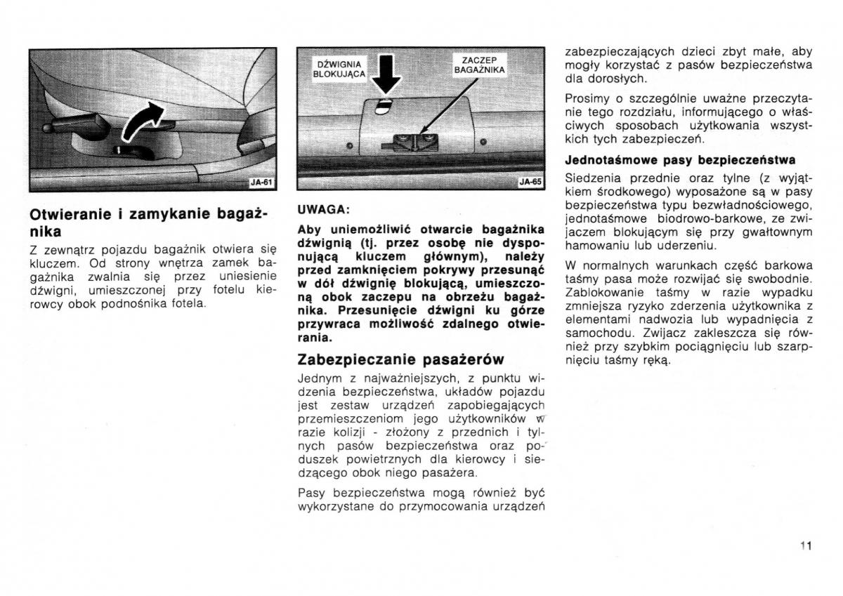 Dodge Stratus I 1 instrukcja obslugi / page 10