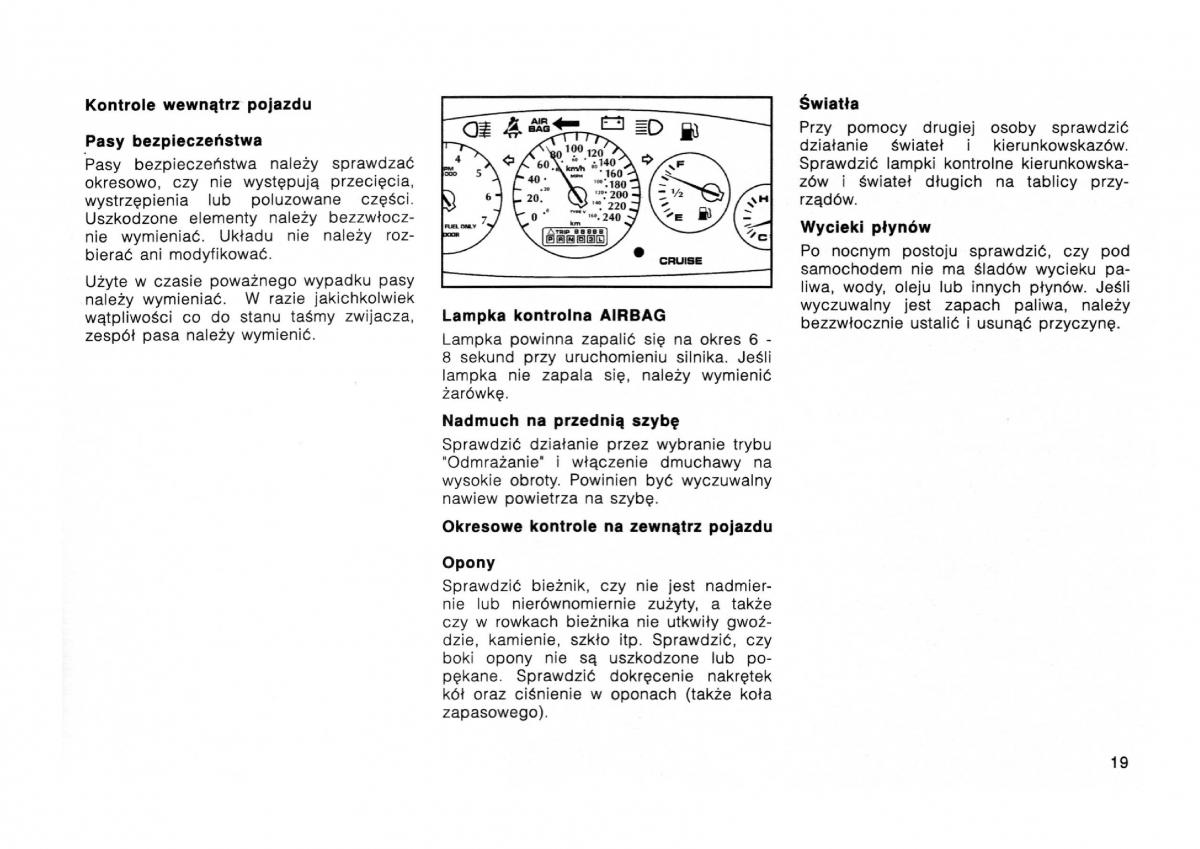 Dodge Stratus I 1 instrukcja obslugi / page 18