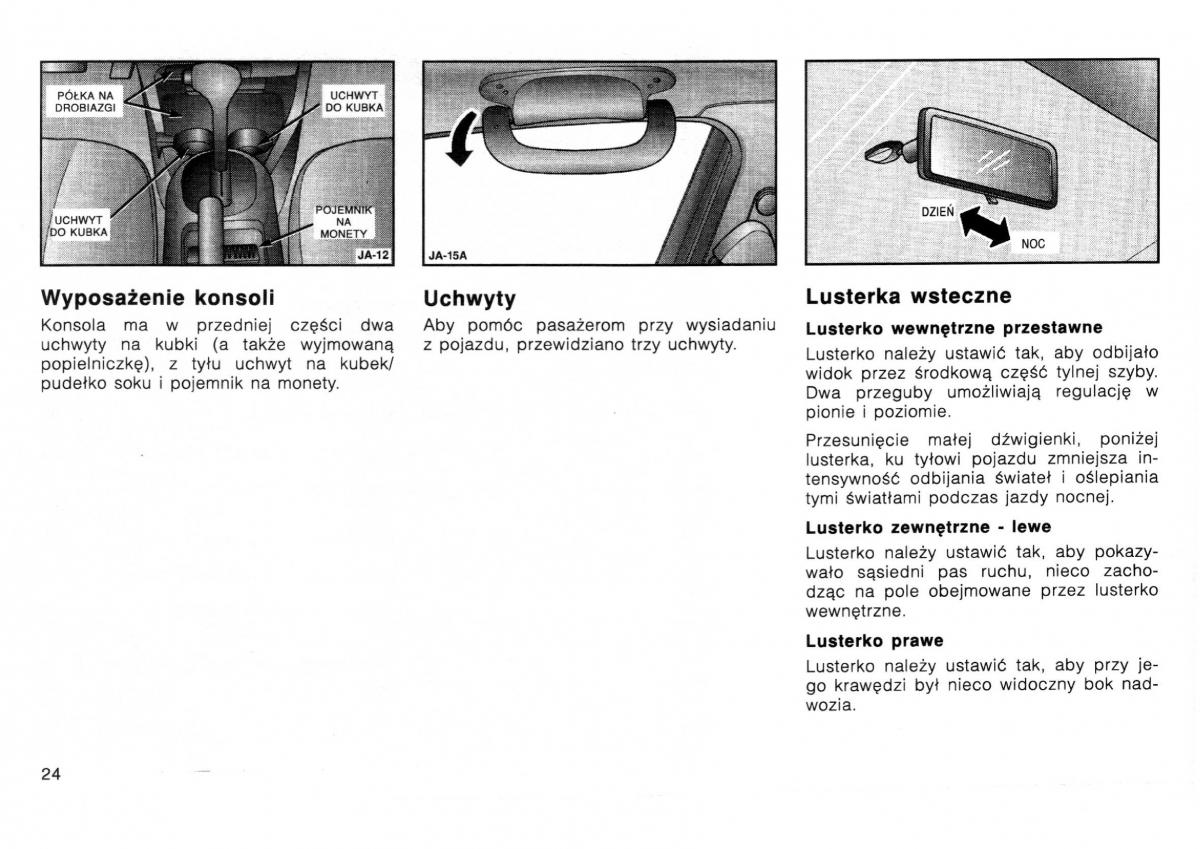 manual  Dodge Stratus I 1 instrukcja / page 21