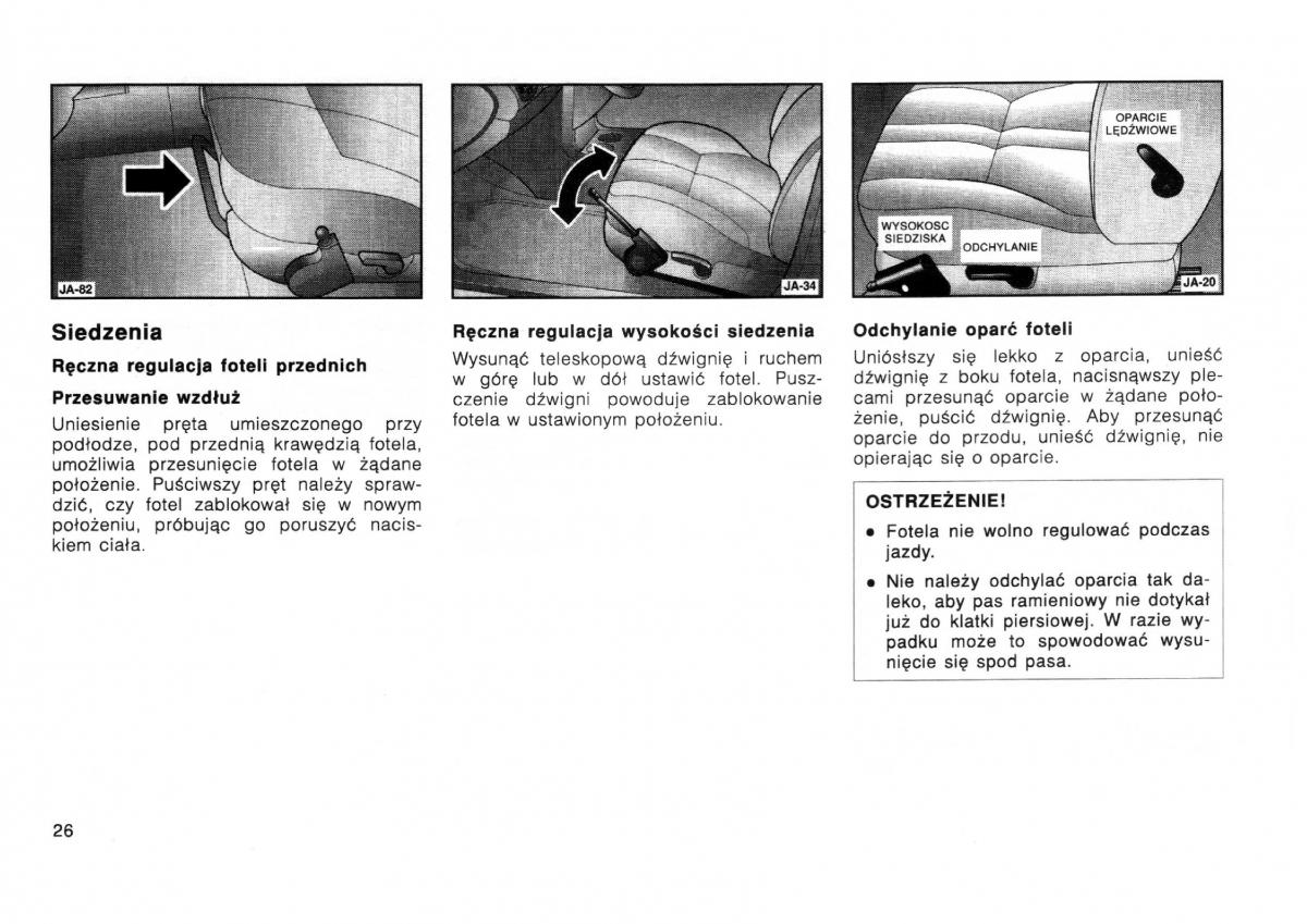 Dodge Stratus I 1 instrukcja obslugi / page 23