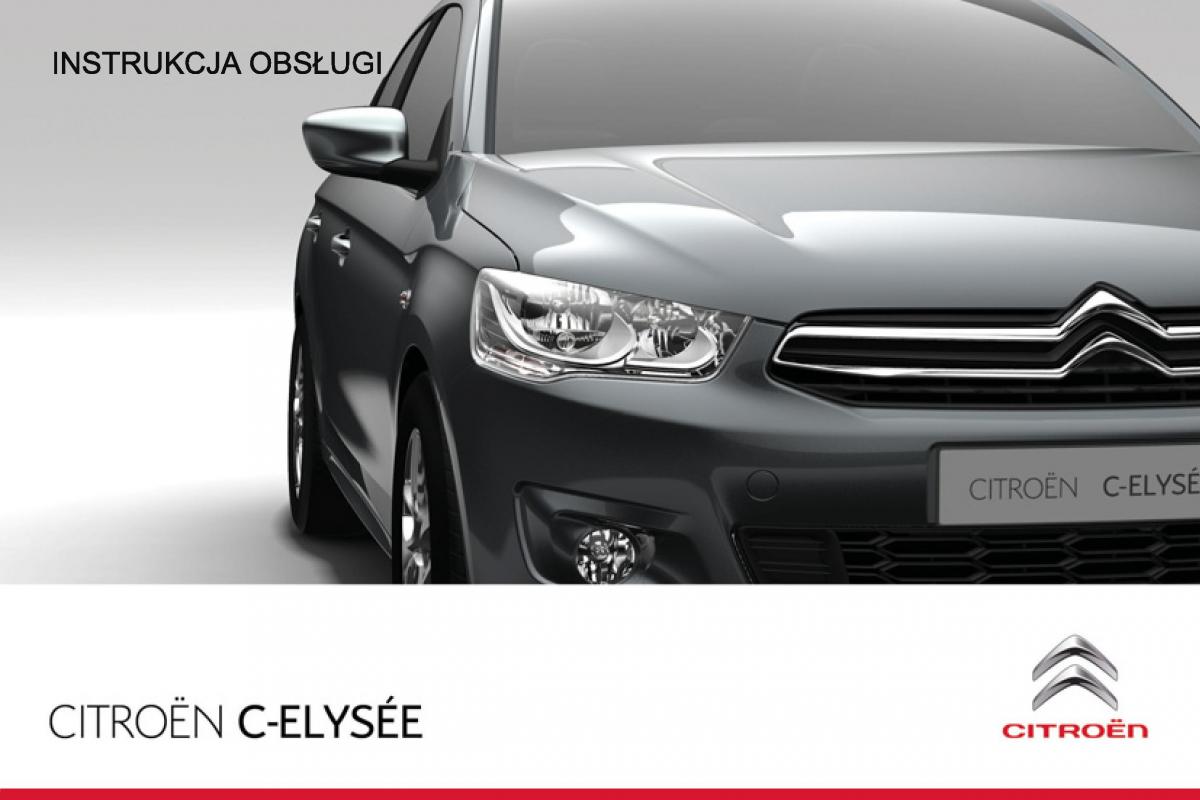 Citroen C Elysee instrukcja obslugi / page 1