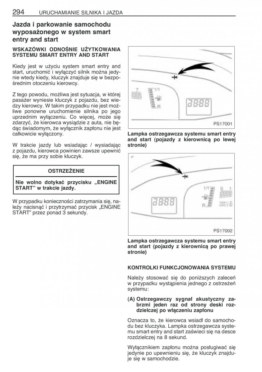 Toyota Yaris II 2 instrukcja obslugi / page 305