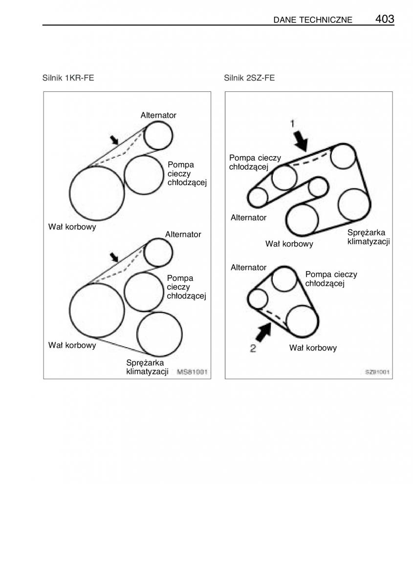 Toyota Yaris II 2 instrukcja obslugi page 414 pdf